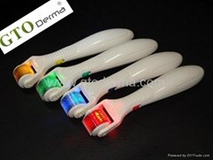LED + Vibration derma roller with CE approved with best price 