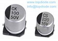 V-Chip Aluminum Electrolytic Capacitor 