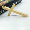 Xin Min Jewelry Stainless Steel Large Cross Pendant Necklace 3