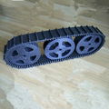  robot rubber tracks with wheels can be customized 5