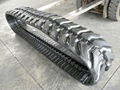 excavator rubber tracks 400*72.5W with good quality  1