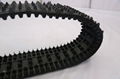 snow mobile rubber tracks with sprockets for project 