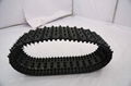 snow mobile rubber tracks with sprockets for project 