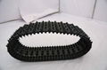 snow mobile rubber tracks with sprockets for project  4
