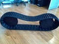 small rubber tracks with wheels for robot design  3