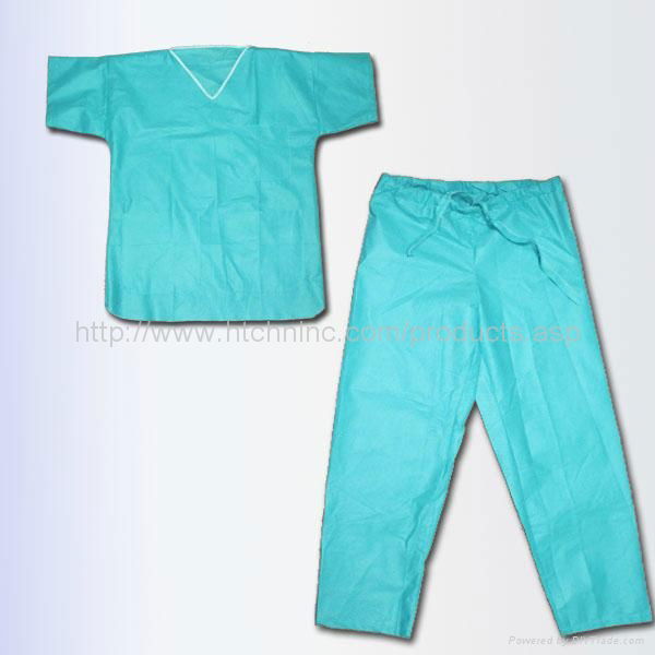 disposable scrub suit 2