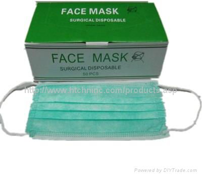 disposable face mask