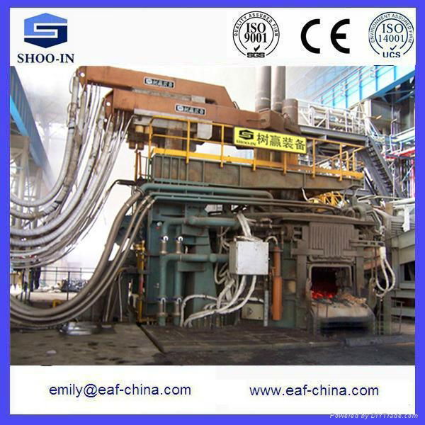 High efficiency EAF electric arc furnace for sale 2