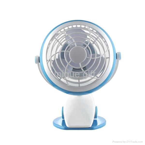 Hot Sale 4 inch Battery Rechargeable Fan with Clip 3
