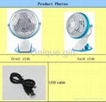 Hot Sale 4 inch Battery Rechargeable Fan with Clip 2