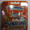 4x cartridges Gillette Fusion Power Free