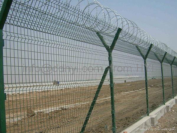 Airport fence