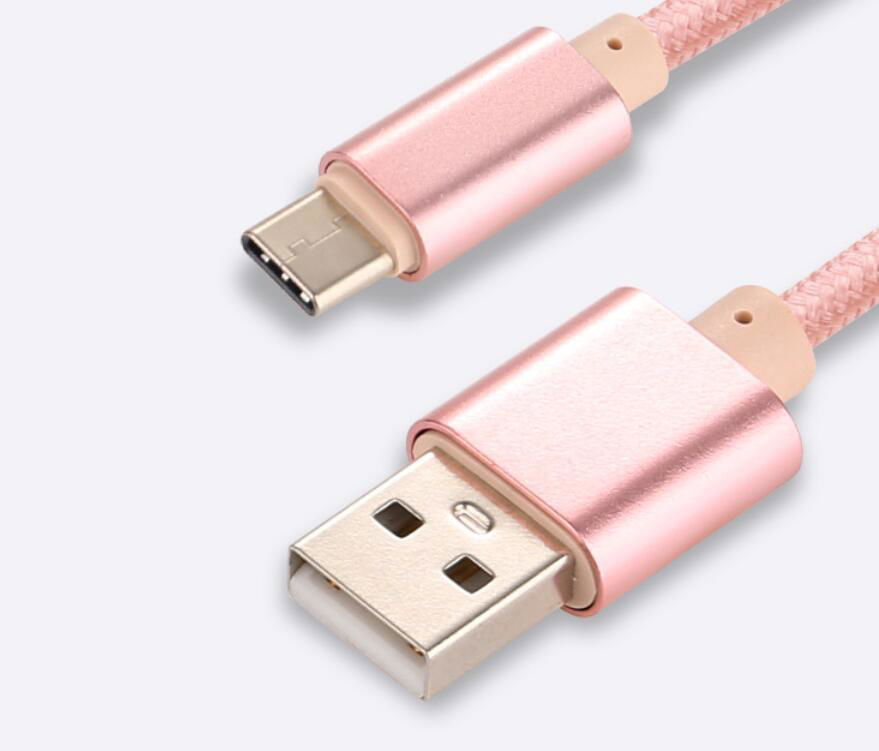 Full speed data cable fabric safe, fast iphone/ android/ type C 2
