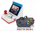  Retro Handheld Retro Arcade FC Console with 360 games built in 2