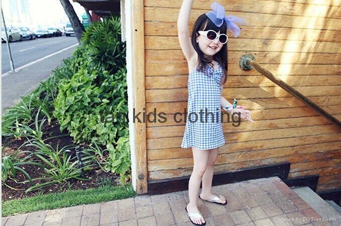 Angou Girl Dress Chiffon Children Summer Clothing Kids Dresses Princess dress 3