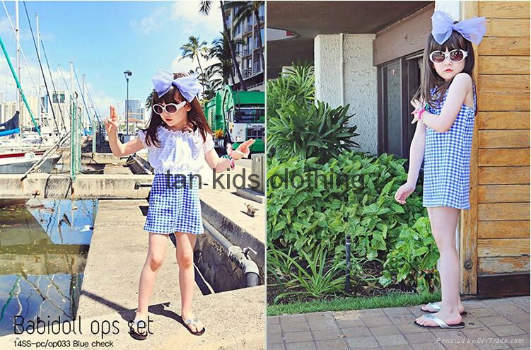 Angou Girl Dress Chiffon Children Summer Clothing Kids Dresses Princess dress 5