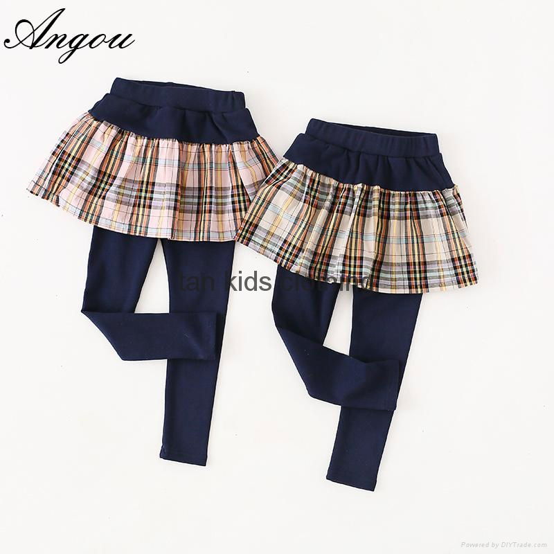 AngouSpring girls legging Girls Skirt-pants Cake skirt girl baby pants leggings  2