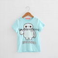 Angou Cotton Baby Girls&Boys Solid T-Shirts,High Quality Kids TOPS Big Hero 