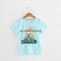 Angou Cotton Branded Baby Girls T-Shirts Clothing Children Toddler Kids Clothes 