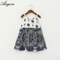 Wholesale Baby Girls Dress slip floral pattern dress children customizable cloth