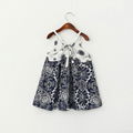 Wholesale Baby Girls Dress slip floral pattern dress children customizable cloth 2