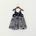 Wholesale Baby Girls Dress slip floral pattern dress children customizable cloth 4