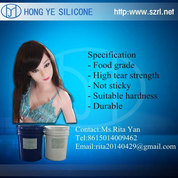  Liquid platinum cure silicone rubber for adult women sex toys making 2