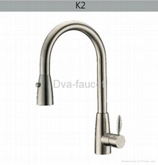 stainless steel pull out kitchen faucet 