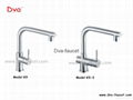 Stainless steel kitchen faucet