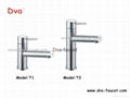 Stainless steel bathroom basin faucet