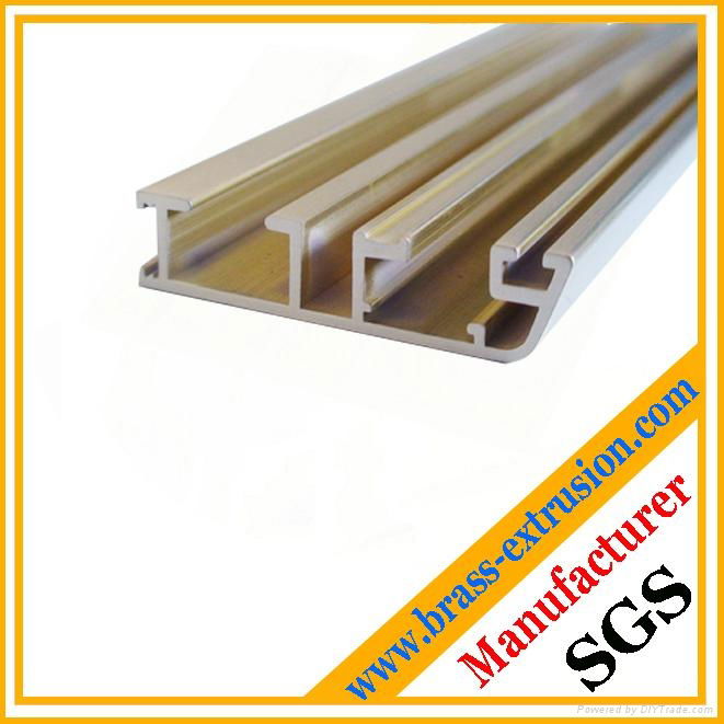 brass extrusion profile sections for window and door frames 2