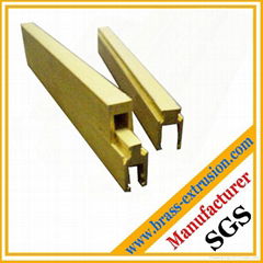 brass extrusion profiles for electrical parts