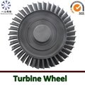 Lost wax investment vacuum casting nickel based alloy turbine disc