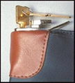 2''x5'' Name Card pocket on Middle 7 Pin Locking bank bag shenzhen Factory 3
