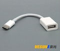 USB 3.1 Type C Male to USB 3.0 Female OTG Data Cable Adapter for Macbook 12   1