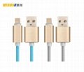Luxury gold Lightning cable