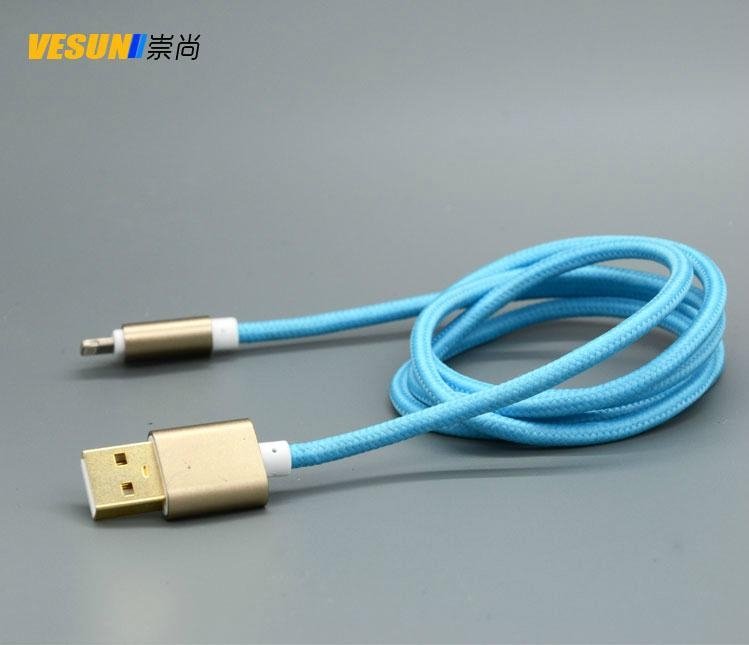Luxury gold Lightning cable  3