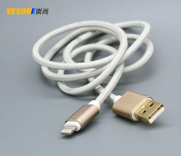 Luxury gold Lightning cable  2