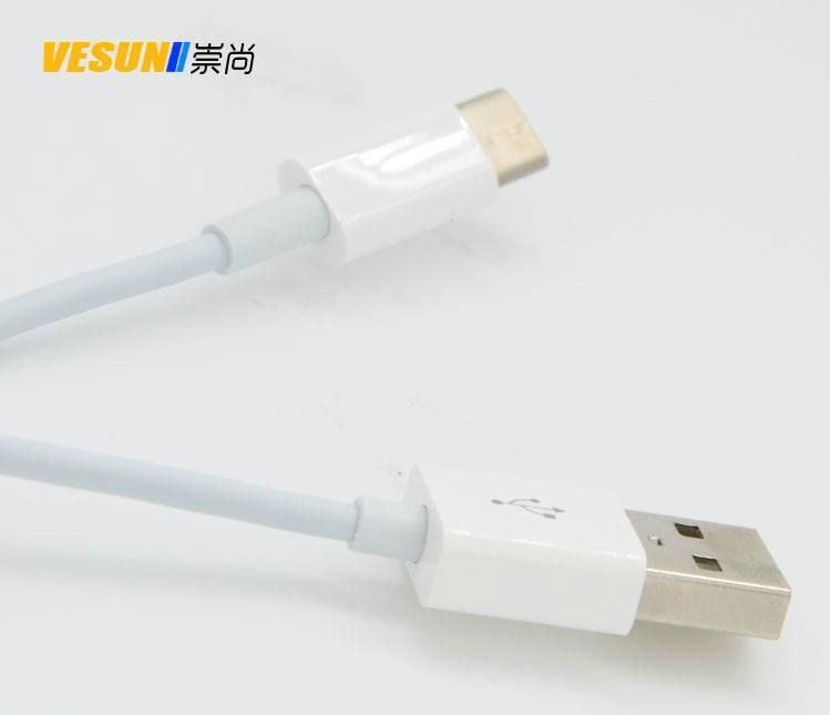 USB 3.1 Type C to USB 2.0 Type-A Male Port Data Sync Cable For Macbook Nokia N1  2