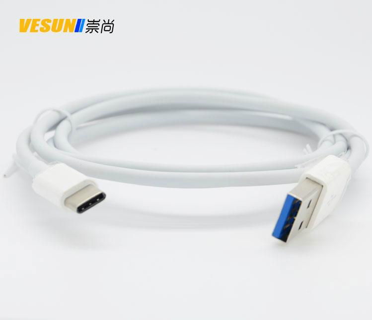 USB 3.0 Standard-A to USB 3.1 Type-C 10Gbps Fast Data Sync Charge Cable