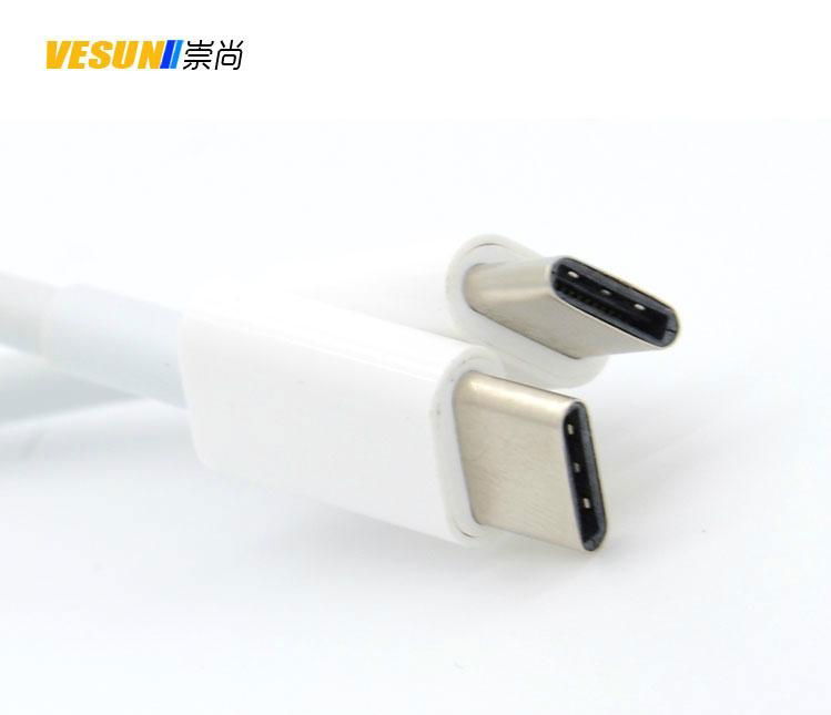 USB3.1 Type-C TO USB3.1 Type-C 充電連接線2.0版本 3