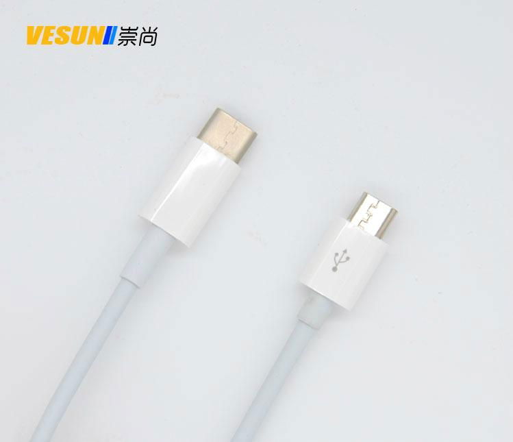 USB 3.1 Type C to Micro USB 2.0 Cable for Apple MacBook 12 " 2