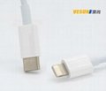  USB 3.1 Type C to 8 Pin Apple iPhone 6/6+/5/5S/5C Connector Charger Cable 2