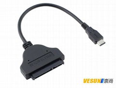 USB3.1  Type-C TO SATA易驱线