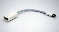 USB 3.1 Type C Male to USB2.0 Female OTG Data Cable Adapter for Macbook 12  