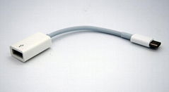 USB 3.1 Type C Male to USB2.0 Female OTG Data Cable Adapter for Macbook 12