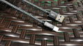 TYPE C轉USB3.0A公數據線 金屬鋁殼+尼龍編織 4