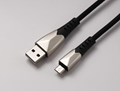 Nylon Braided Sync Charge USB　MICRO　