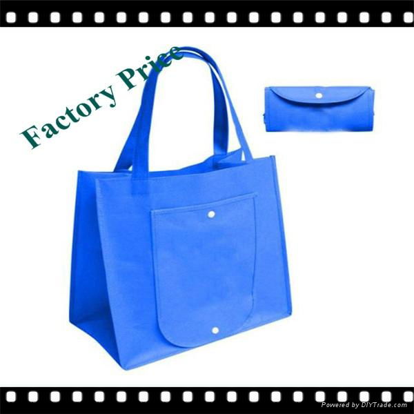 Handmade Cheap 90g PP Non Woven Folding Bag  