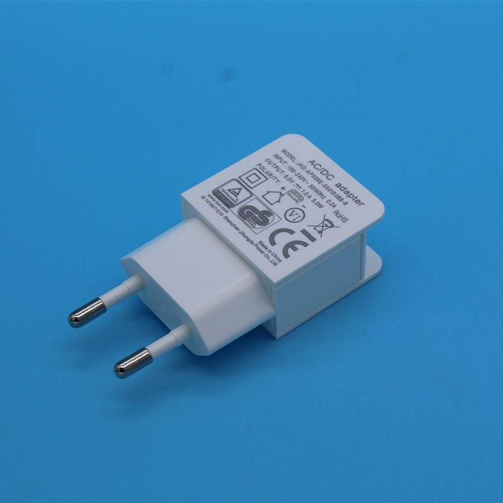 歐規5V1A USB充電器 CE GS-TUV認証 3